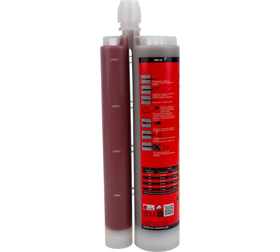 HIMTEX Хим. анкер PURE EPOXY 500 585 мл эпокс. смола для тяжелых нагрузок + 1 насадка HIM500585
