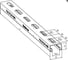Монтажная шина fischer FLS 17/1,0-3m 17x31 1 шт. 538754 2