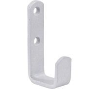 Настенный универсальный держатель Домарт 80x40x30 мм, серый металлик 170997