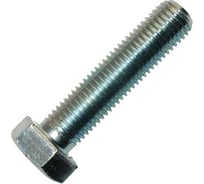 Болт с шестигранной головкой Метизный двор 10x120 DIN 933, 50 шт. 4690441034335