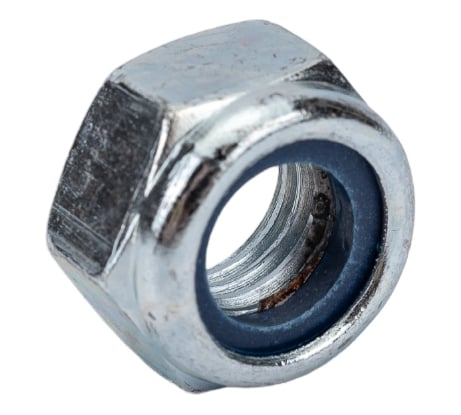 Самостопорящаяся гайка с нейлоновым кольцом Метизный двор M12 DIN 985, 4 шт. 4690441034717