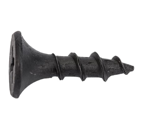 Саморез Качественный КРЕПЕЖ 3,5х16 потай. крупная резьба, оксид 1 кг 0502001 КЧ