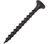 Саморез Качественный КРЕПЕЖ 3,5х41 потай. крупная резьба, оксид 1 кг 1000807 КЧ