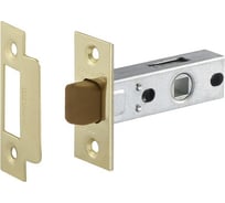 Дверная защелка НОРА-М С-45П пластиковый язычок, полированная латунь 15466