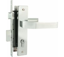 Врезной замок НОРА-М N107-70 Л хром 16181