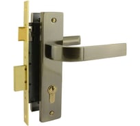 Врезной замок НОРА-М N107-70 Л ст.бронза 16141