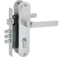 Врезной замок НОРА-М 108-62 мм хром 9425