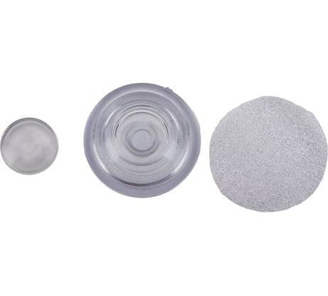 Шайба для поликарбоната Крепежная техника прозрачная диаметр 30 с прокладкой 70 шт. 430919 БК