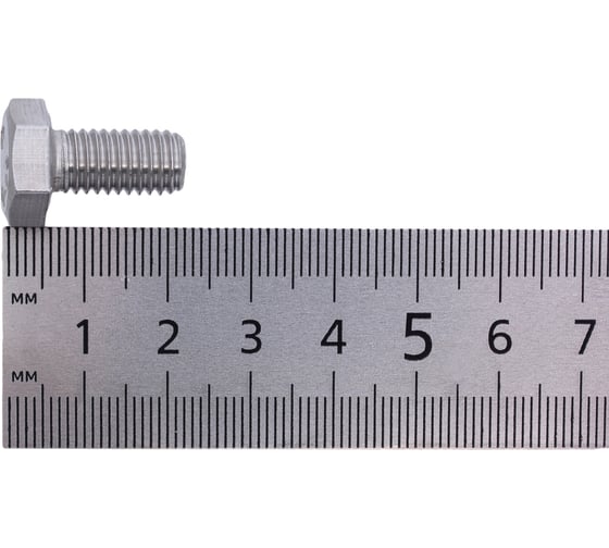 Болт RMG M8x16 DIN 933 нерж. сталь А2-70 (450шт) Б933А2-8-16-00450