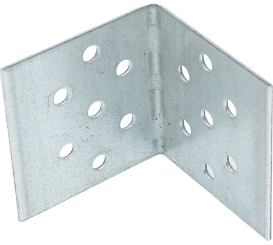 Крепежный уголок BILTI равносторонний 50x50x50 (20 шт.) Б-КУР-50*50*50-Х146