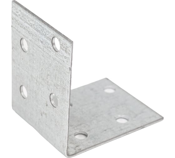 Крепежный уголок BILTI равносторонний 50x50x40 (10 шт.) Б-КУР-50*50*40-Х136