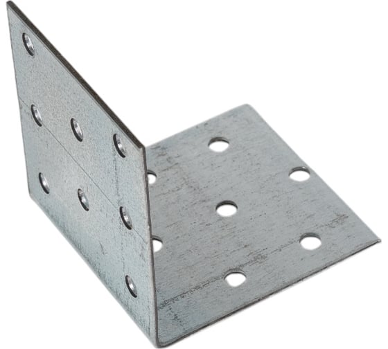 Крепежный равносторонний уголок BILTI 60x60x60, 10 шт. Б-КУР-60*60*60-Х171 1