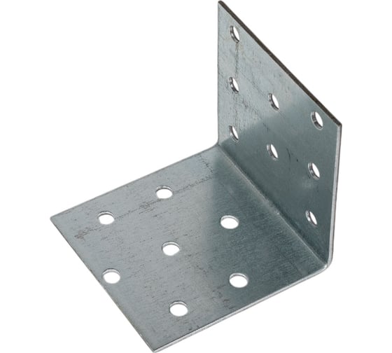 Крепежный равносторонний уголок BILTI 60x60x60, 10 шт. Б-КУР-60*60*60-Х171