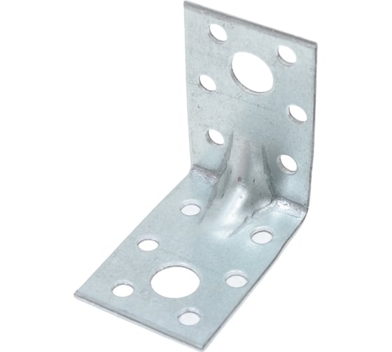 Крепежный уголок BILTI усиленный, 50x35, 10 шт. Б-КУУ-50*35-Х203