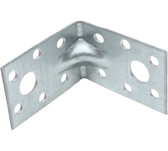 Крепежный уголок BILTI усиленный, 50x35, 10 шт. Б-КУУ-50*35-Х203