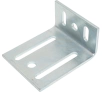 Регулируемый уголок BILTI оцинкованный, 75x40x65 мм, 2 шт. Б-РУ-754065-Х319