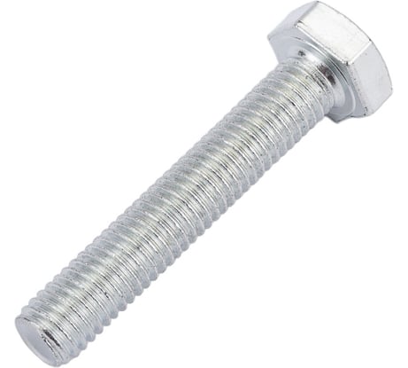 Болт с шестигранной головкой Метизный двор 10x55 DIN 933, 100 шт. 4607159065223