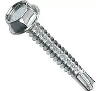 Самонарезающий винт со сверловым концом Grabber HEX 5,5х19 мм, белый цинк 5000 шт. 12075H3