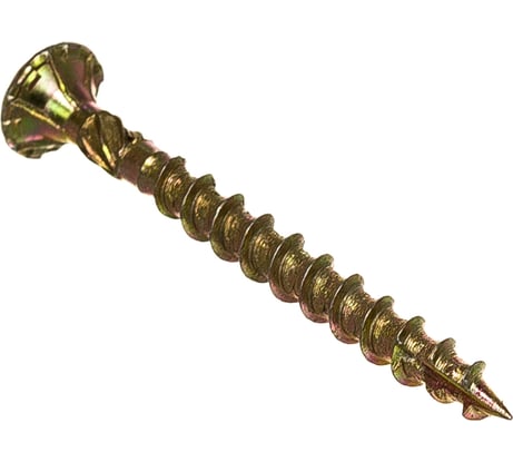 Саморез по дереву HIMTEX проф. желт. потай Torx 15, 3,5x35, 500 шт. 03535Fh