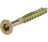 Саморез по дереву HIMTEX проф. желт. потай Torx 10, 3x30, 500 шт. 03030Fh 2
