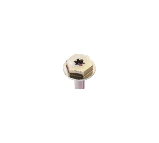 Саморез по дереву HIMTEX проф. желт. шестигранная голова Torx 50, 12x300, 25 шт. 12300Hh