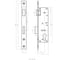 Врезной замок PALIDORE 20323-25 pc, хром блестящий 98761348 2