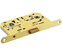 Сантехнический замок для двери MORELLI 1885P MSG, под цилиндр, цвет - матовое сатинированное золото 9014708