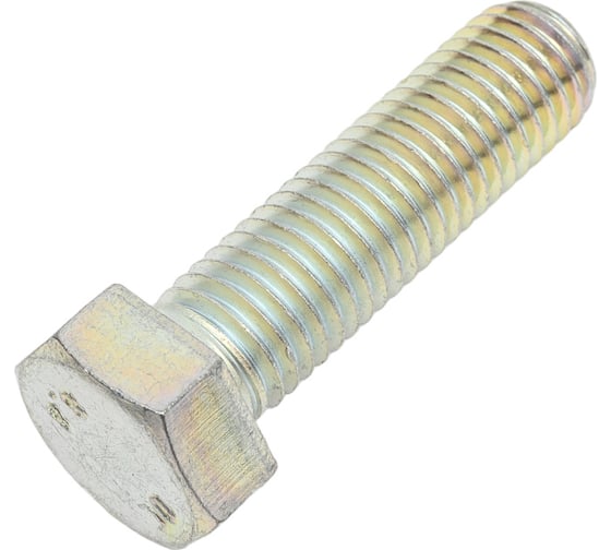 Болт Мир крепежа DIN 933/ГОСТ 7798 М18x65 8,8 цинк 10 шт. ЦБ-00094183