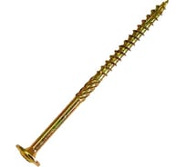 Саморез по дереву HIMTEX проф. желт. тарельчатая голова Torx 40 8x400 50 шт. 08400Wh