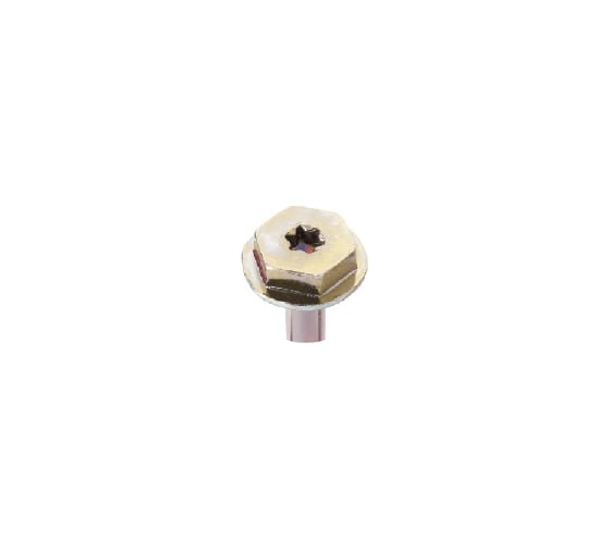 Саморез по дереву HIMTEX проф. желт. шестигранная голова Torx 40 10x300 25 шт. 10300Hh