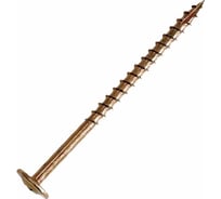 Отделочный саморез HIMTEX проф. Wood-Plate желт. тарельчатая голова 4х65 250 шт 4065WPH