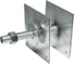 Регулируемая опора STARFIX 100 мм, М24, ARH, белый цинк STARFIX SMP-31144-1 1