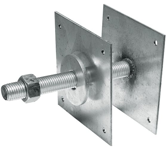 Регулируемая опора STARFIX 150 мм, М24, ARH, белый цинк SMP-36144-1