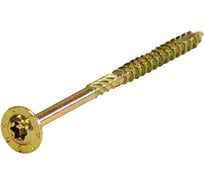Саморез по дереву HIMTEX проф. желт. тарельчатая голова Torx 40 8x220 50 шт. 08220Wh