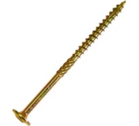 Саморез по дереву HIMTEX проф. желт. тарельчатая голова Torx 40 8x300 50 шт. 08300Wh