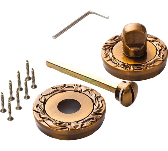 Завертка к ручкам Ренц кофе блест. INBK 20 PCF 1