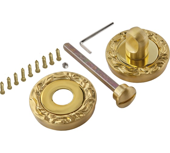 Завертка к ручкам Ренц лат.мат./лат.бл. INBK 20 SG/GP 1