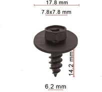 Клипса 10 шт AVERS 9015960525-10