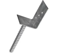 Анкерное основание столба STARFIX тип L, 84x335x130 мм SMP-16337-1