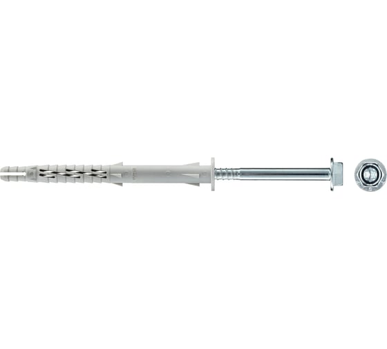 Фасадный дюбель с шурупом Tecfi шлиц TORX, прессшайба 10x120 30 шт 147650 1