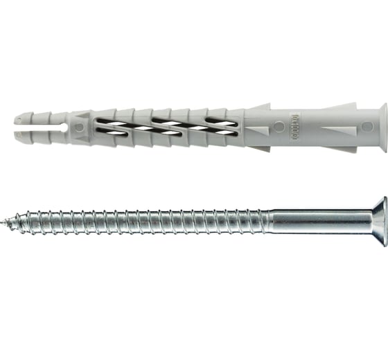 Фасадный дюбель с шурупом Tecfi потайная головка, шлиц TORX 10x100 4 шт 147669