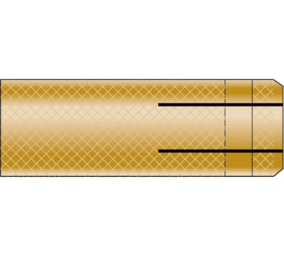 Забивной латунный анкер Tecfi M10 50 шт 147634