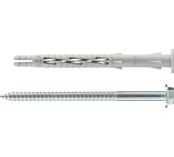 Фасадный дюбель с шурупом Tecfi шлиц TORX, прессшайба 8x100 35 шт 147648