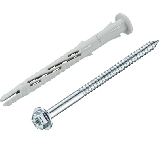Фасадный дюбель с шурупом Tecfi шлиц TORX, прессшайба 8x100 35 шт 147648