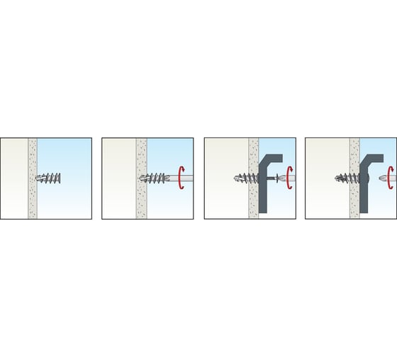 Дюбель DRIVA Tecfi HE, металл 15x29 50 шт 147475