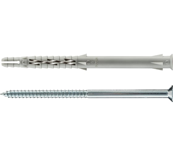 Фасадный дюбель с шурупом Tecfi потайная головка, шлиц TORX 10x140 25 шт 147664
