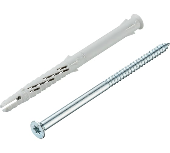 Фасадный дюбель с шурупом Tecfi потайная головка, шлиц TORX 10x140 25 шт 147664