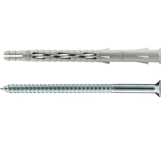 Фасадный дюбель с шурупом Tecfi потайная головка, шлиц TORX 8x100 4 шт 147666
