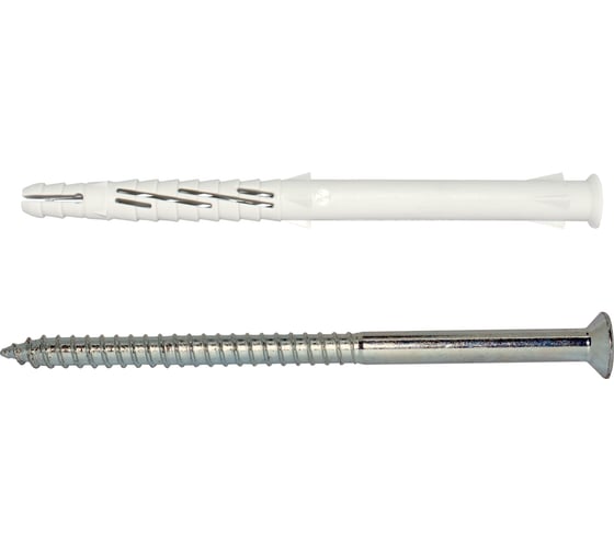 Фасадный дюбель с шурупом Tecfi потайная головка, шлиц TORX 8x100 4 шт 147666