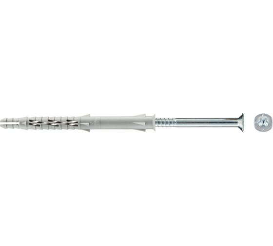 Фасадный дюбель с шурупом Tecfi потайная головка, шлиц TORX 10x120 4 шт 147670 1